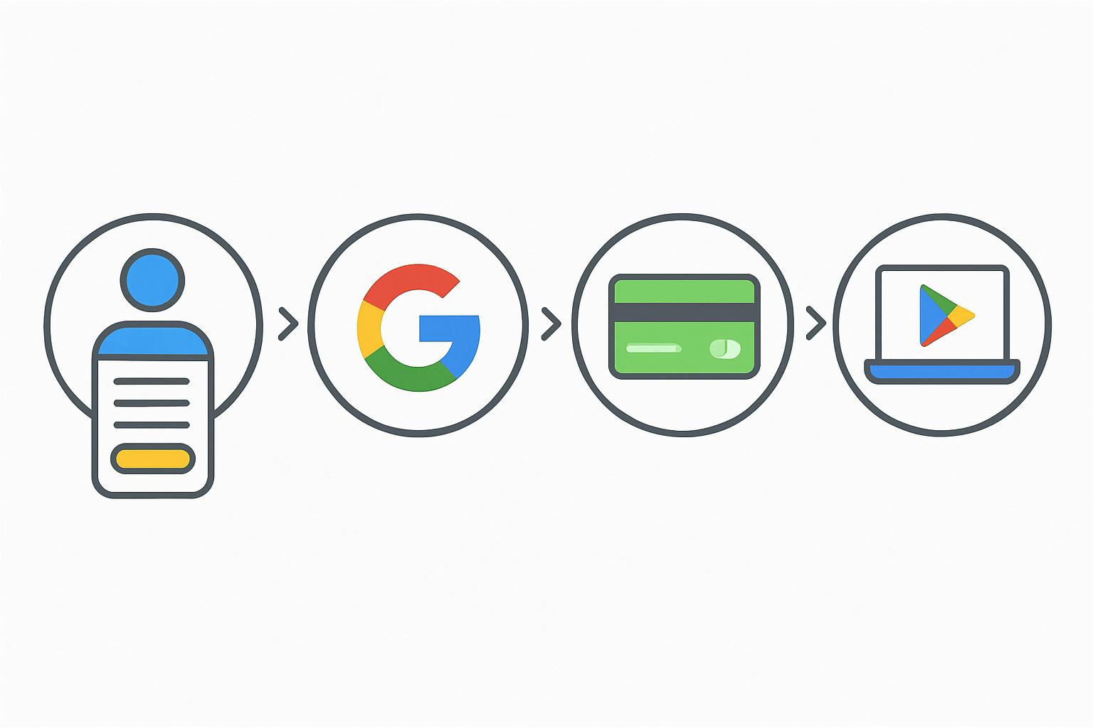 طريقة إنشاء حساب Google Play Console