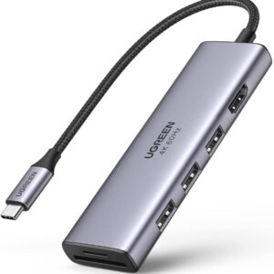 NNEDSZ 60383 Premium 6-in-1 USB-C Hub