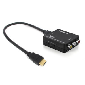 NNEDSZ CM413 HDMI to Composite AV CVBS 3RCA Video Converter 1080p Downscaling