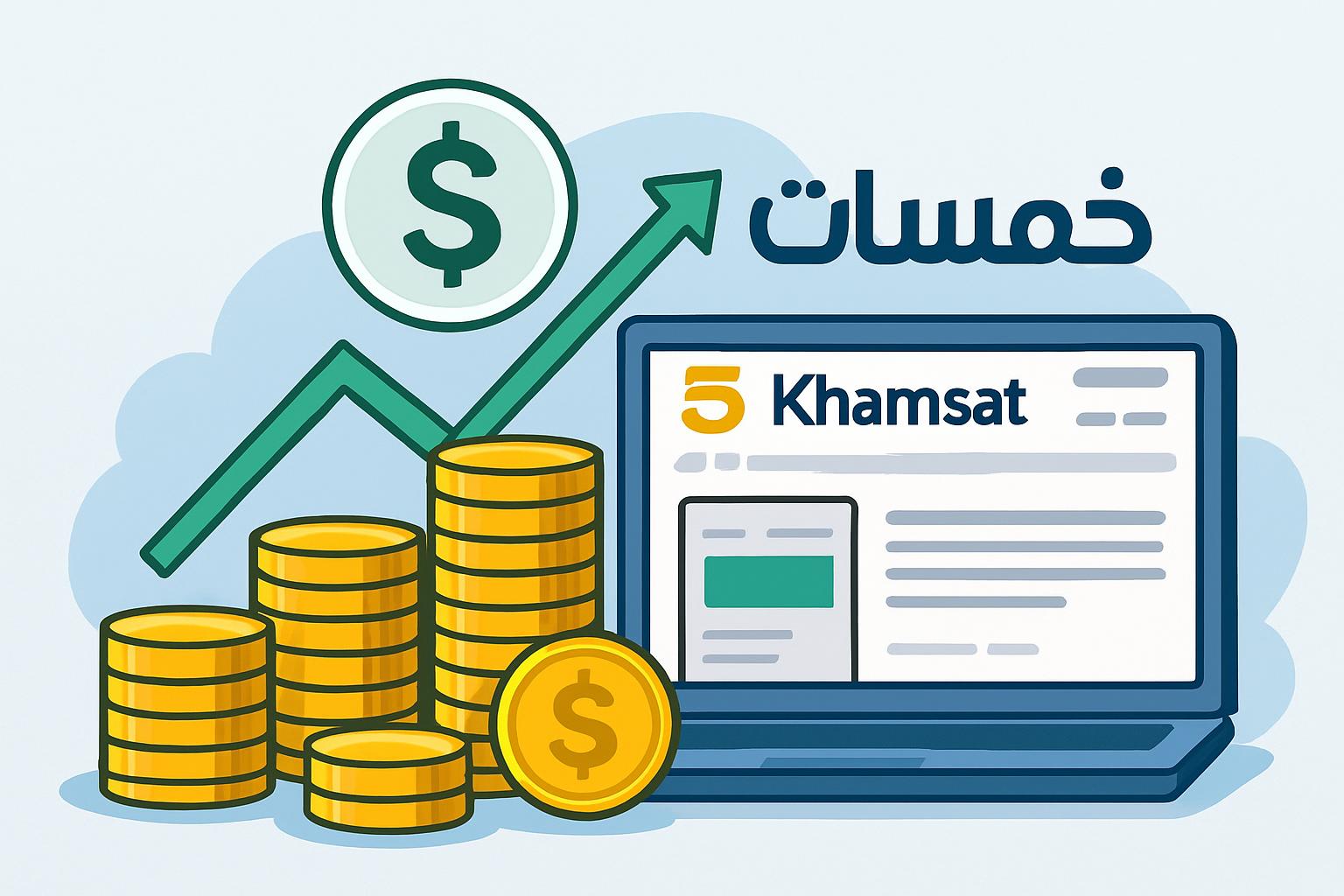 شرح منصة خمسات – اربح المال الآن